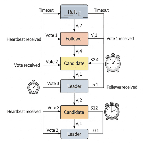 Raft Components and States